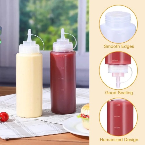 3pcs 240ml plastic clear - 240ml,