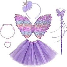 6 Pieces Fairy Costume