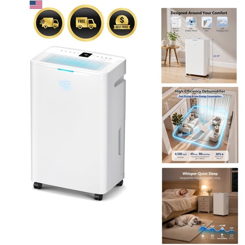 Dehumidifier 4500 ft - dehumidifier,, sq.ft