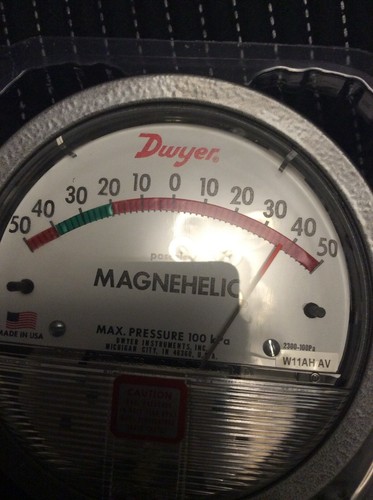 Dwyer magnehelic pressure - magnehelic,