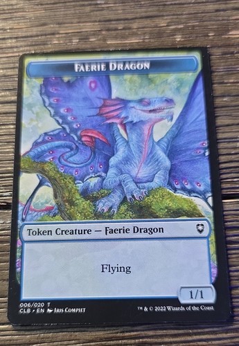 Faerie dragon token - faerie, commander