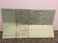 MORRIS MINOR BLACK 1958 CLASSIC VINTAGE RF60 LOGBOOK MEMORABILIA