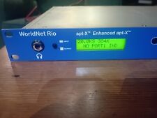 WorldNet Rio apt-X Enhanced apt-X ISDN Audio Codec working, tidy condition