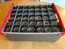 35x Champagne Flutes 125ml TASTING FLUTES Glasses Short Stem in storage box