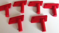 6  x Spare Keys For Battery Isolator Switch 100A 12v Cut Off Power Kill Key