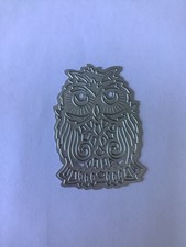 Owl cutting die paper crafting and scrapbooking.
