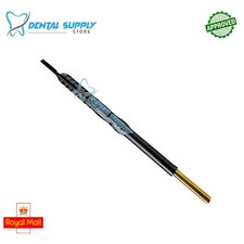 Dental Push Button Scalpel Handle Easy Eject Surgical Holder Black Gold Edition