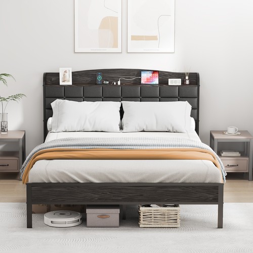 3ft 4ft6 metal bed frame - 3ft,