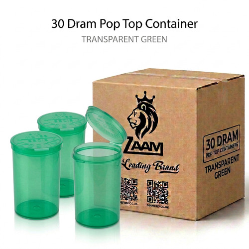 Transparent green dram pop - transparent,