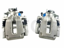 2 REAR BRAKE CALIPERS COMPLETE
