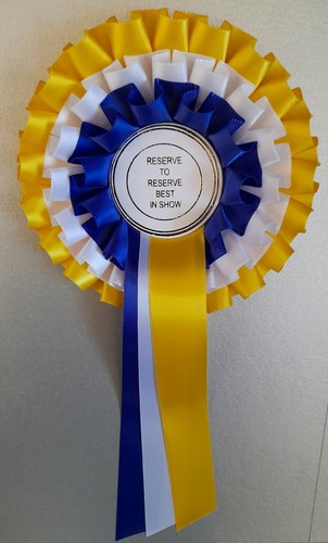 Tier rosette reserve to - 3,