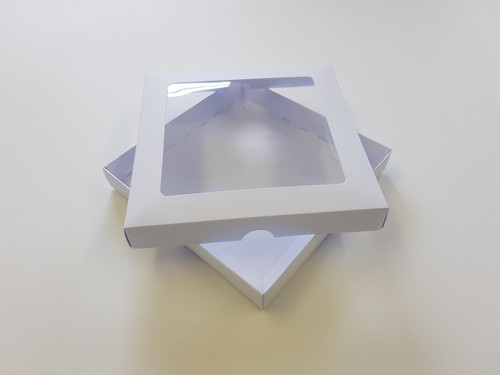 5x5 white greeting card boxes - 5x5,