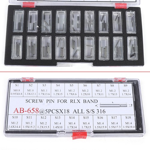 Screw pins for rolex watch - pins,