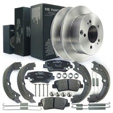 Rear Brake Discs + Brake Pads