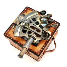 Antique Nautical Sextant –