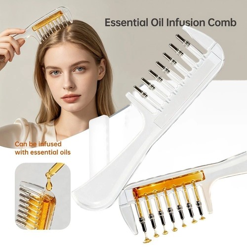 Hair oil applicator - oil, scalp