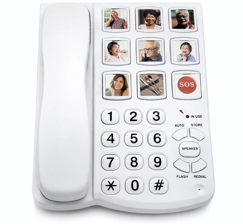 Big button phone - phone, elderly