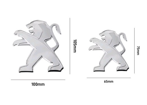 Fits peugeot lion badges - 2,
