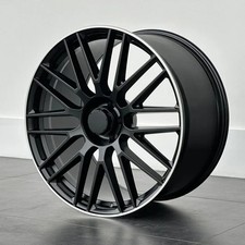 19" x6 satin black  c63s