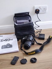 Nikon D40x Digital SLR Camera + accessories bundle.