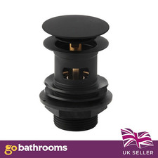 Black Pop Up Basin Waste