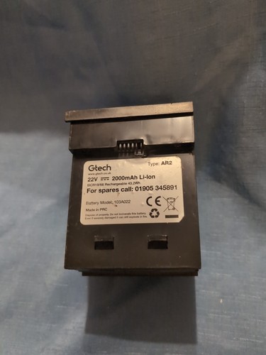 Gtech 22v 2200mah ion - 22v,
