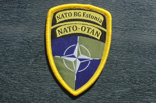 Nato estonia sew iron - nato, /