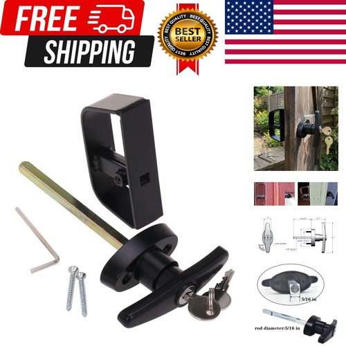 Handle shed door lock - 6",