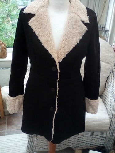 Ladies black fleece winter