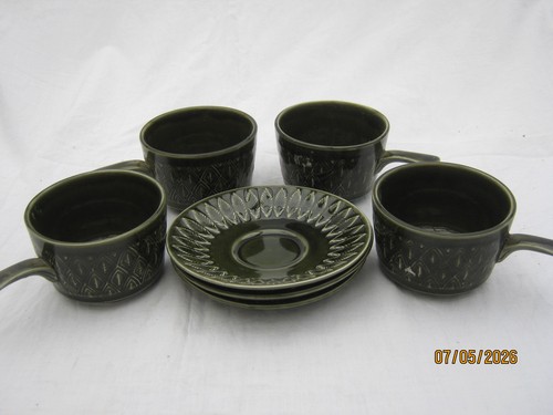 Tams saucers and staffordshire - tams,