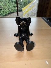 Kaws Figure Sitting- Black - 10cm x 7cm - Brand New No Box
