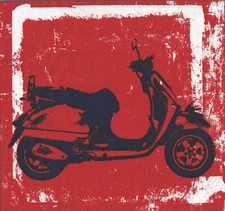 Fabric Picture Panel Scooter