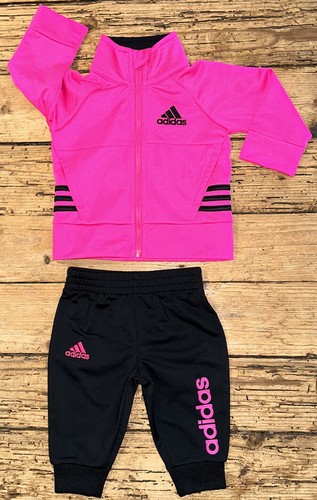 Adidas baby tracksuit neon - baby, 3m