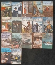 17 Vintage Ladybird ‘People At Work’ Books Series 606B ALMOST COMPLETE SET!