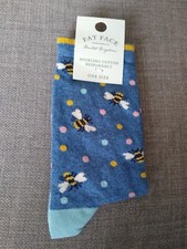 FAT FACE WOMENS BEE SPOT SOCKS