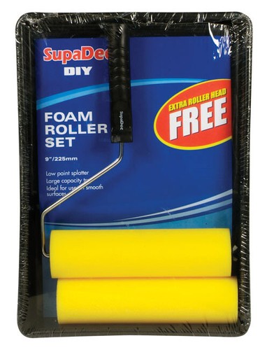 Paint roller set - set, tray