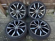 Genuine Volkswagen VW Golf 19" Santiago Alloy Wheels GTD GTI GTE Diamond Cut