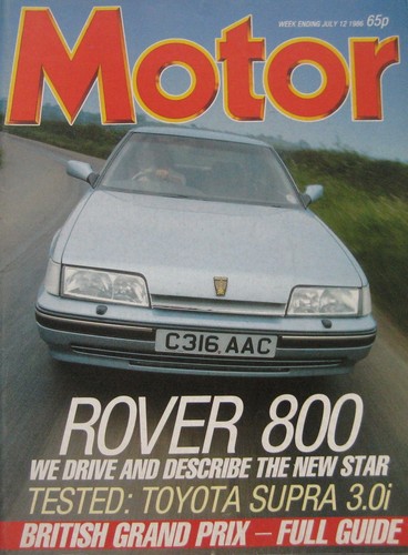 Motor magazine july 1986 - magazine, 12