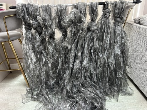 100pcs 22x280cm organza - 100pcs,
