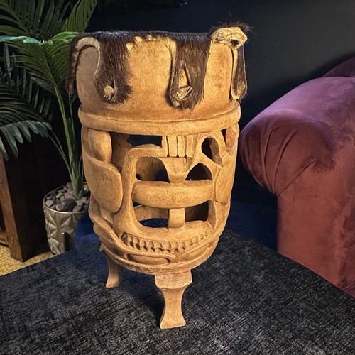 Vintage african hand carved - african,