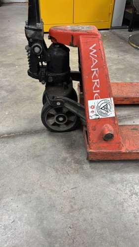 Warrior red pallet jack hand - jack,