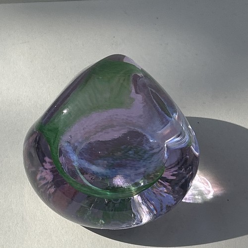 Vintage caithness glass pebble - vintage,