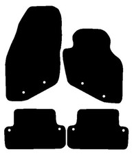 Fits Volvo S60 2000-2009 Black