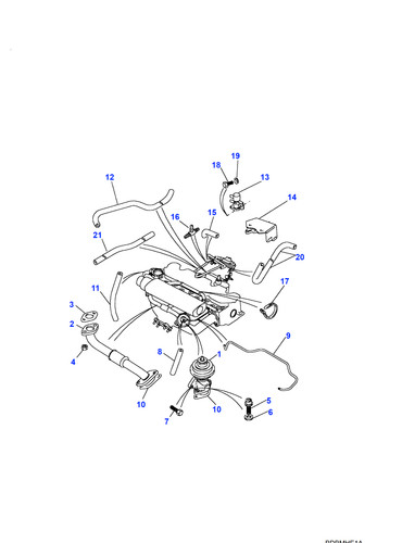 Land rover flanged - land, head