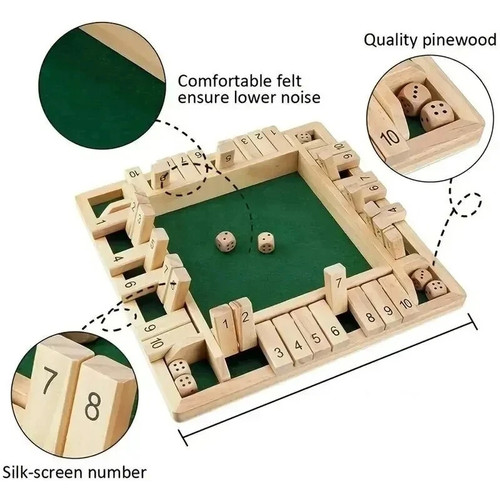 Players shut the box - players,