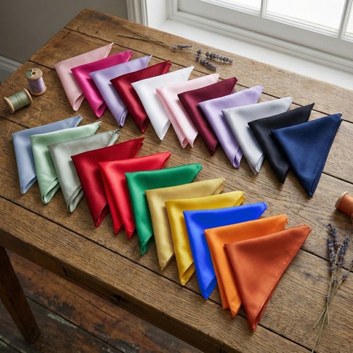 Pocket square single colour - |,