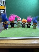 Vintage 1980s Onwards  Russ Troll Dolls X 6 (6C)