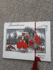 Unusual 1920s Christmas Card in Excellent Condition