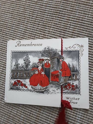 Unusual 1920s christmas card - unusual,