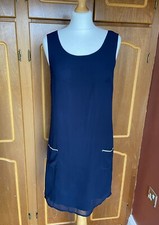 Dress Size 12 A Line Navy